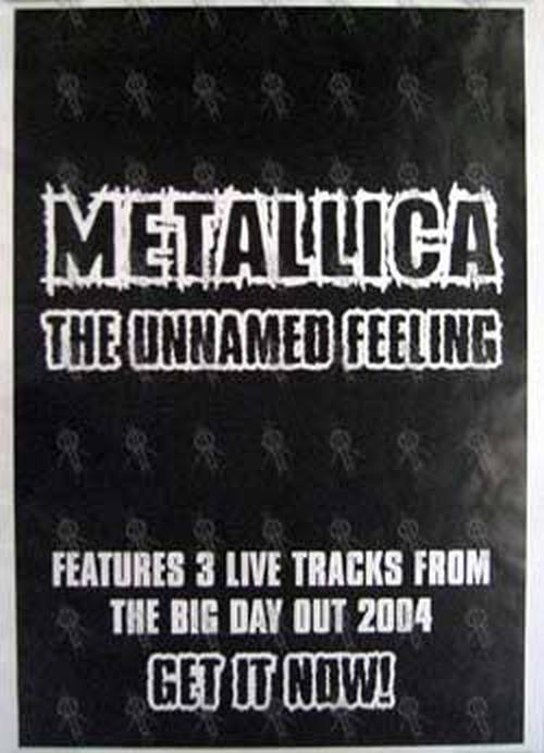 METALLICA - &#39;The Unnamed Feeling&#39; Single Poster - 1