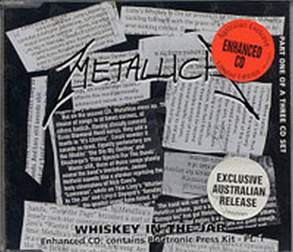 METALLICA - Whiskey In The Jar (Part 1 of a 3CD Set) - 1