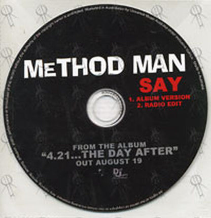 METHOD MAN - Say - 1