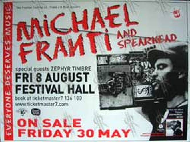 MICHAEL FRANTI &amp; SPEARHEAD - Festival Hall