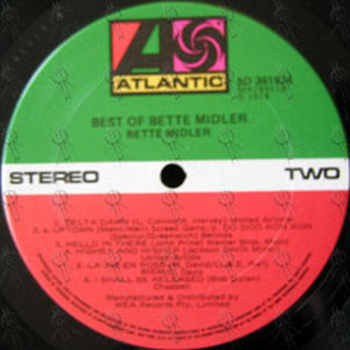 MIDLER-- BETTE - The Best Of Bette - 3