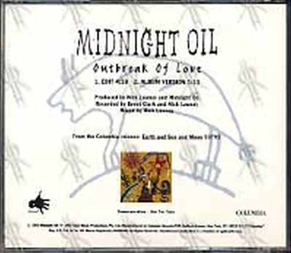 MIDNIGHT OIL - Outbreak Of Love - 3