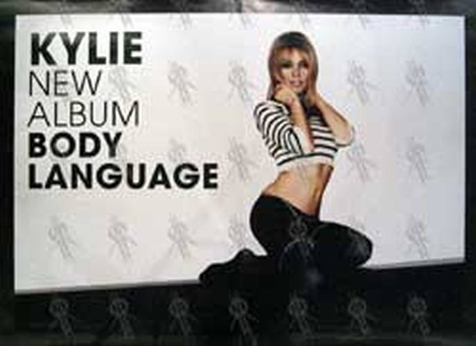 MINOGUE-- KYLIE - 'Body Language' Album Poster - 1