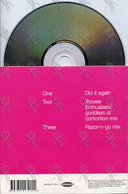 MINOGUE-- KYLIE - Did It Again (Part 2 of a 2CD Set) - 2
