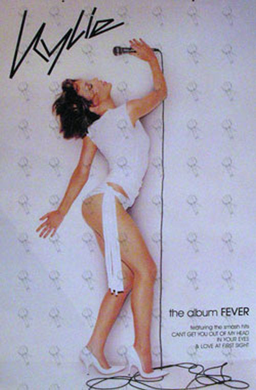MINOGUE-- KYLIE - Double Sided &#39;Fever&#39; Album Promo Display - 2
