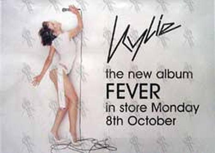 MINOGUE-- KYLIE - &#39;Fever&#39; Album Poster - 1