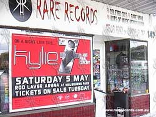 MINOGUE-- KYLIE - Rod Laver Arena - Melbourne - Saturday 5th May 2002 Show Poster - 3