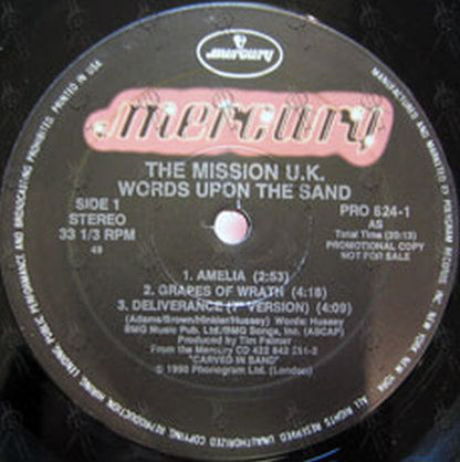 MISSION-- THE - Words Upon The Sand - 3