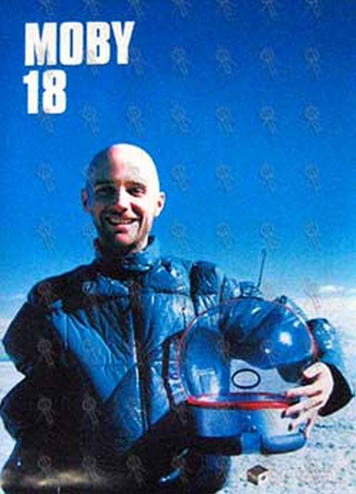 MOBY - '18' Album Poster - 1