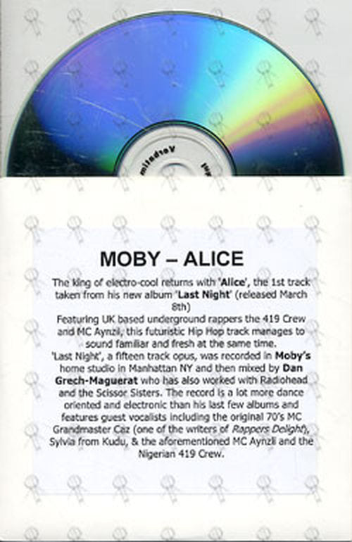 MOBY - Alice - 2