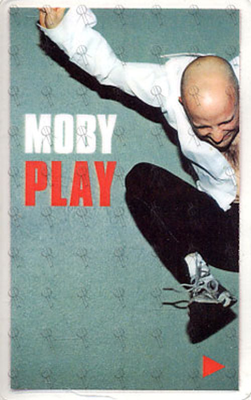 MOBY - &#39;Play&#39; Era Melbourne Concert Laminated Invatation - 1