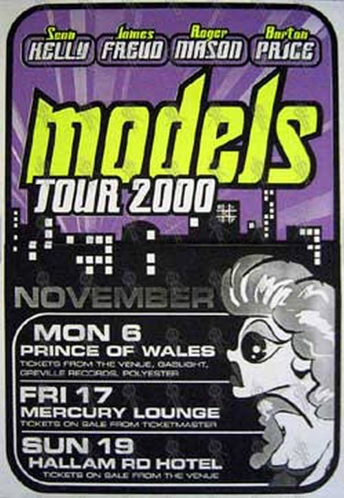 MODELS-- THE - 'Tour 2000' Poster - 1
