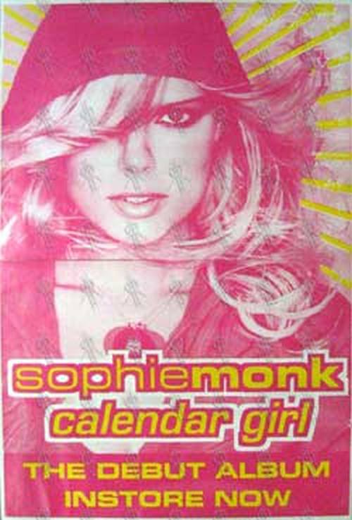 MONK-- SOPHIE - 'Calendar Girl' Album Poster - 1