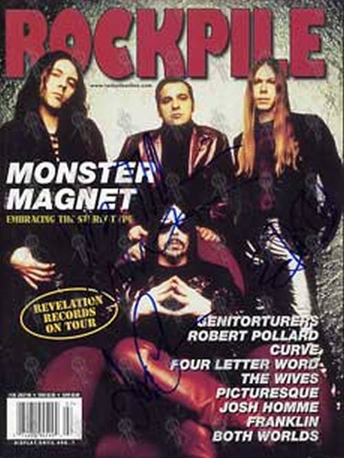 MONSTER MAGNET - Rockpile Magazine July 98 Issue 36 - 1