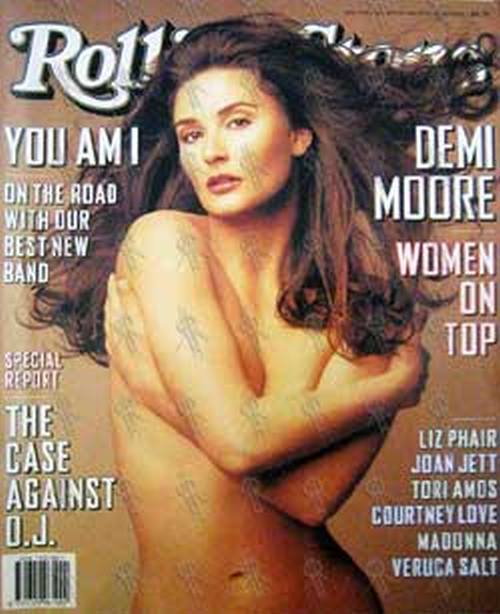 MOORE-- DEMI - 'Rolling Stone' - March 1995 - Demi Moore On Cover - 1