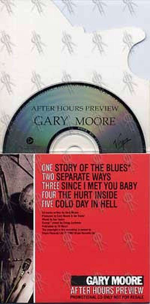 MOORE-- GARY - 'After Hours' Preview - 3