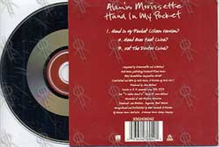 MORISSETTE-- ALANIS - Hand In My Pocket - 2