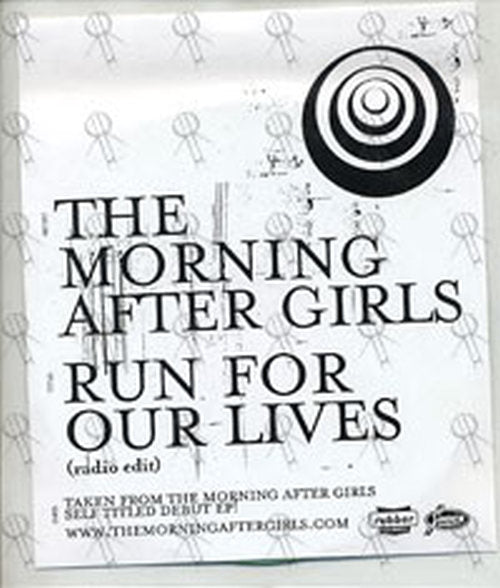 MORNING AFTER GIRLS - Run For Our Lives - 1
