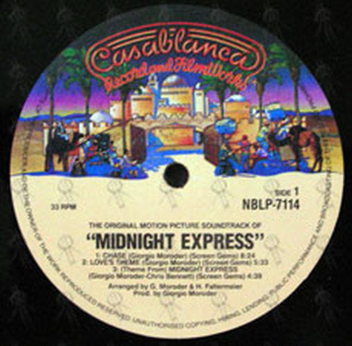MORODER-- GIORGIO - Midnight Express - 3