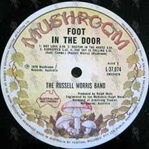 MORRIS-- RUSSELL - Foot In The Door - 3