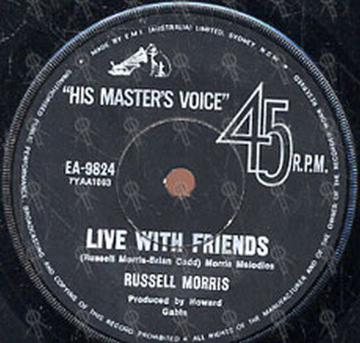 MORRIS-- RUSSELL - Live With Friends - 2