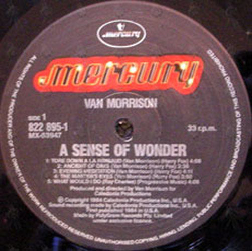 MORRISON-- VAN - A Sense Of Wonder - 3