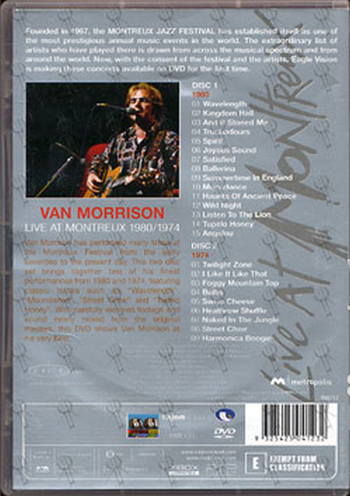 MORRISON-- VAN - Live At Montreux 1974 &amp; 1980 - 2