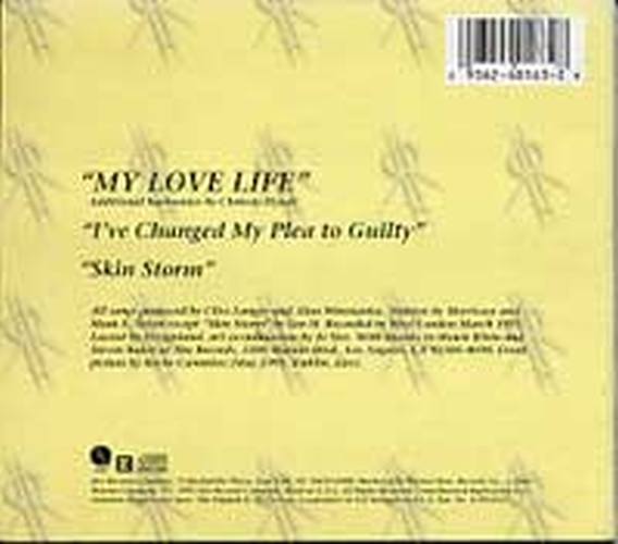 MORRISSEY - My Love Life - 2