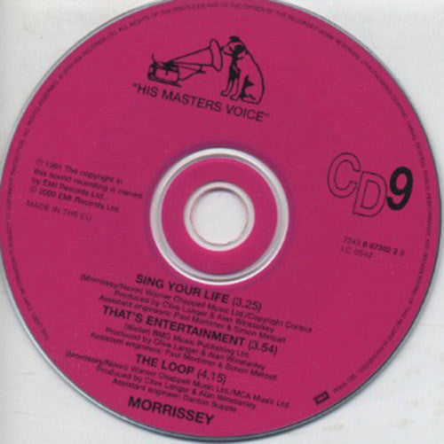 MORRISSEY - Sing Your Life - 3
