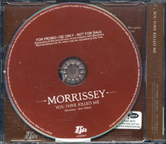 MORRISSEY - You Have Killed Me - 2