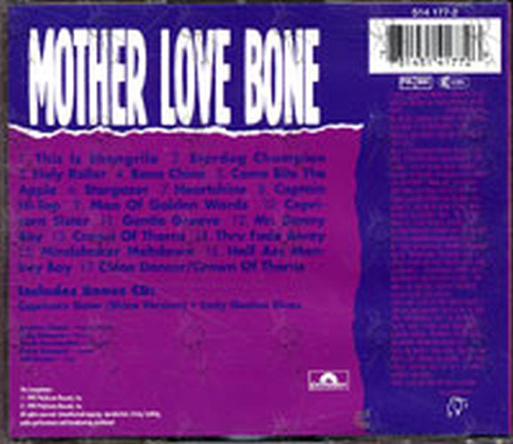 MOTHER LOVE BONE - Mother Love Bone - 2
