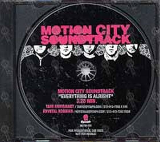 MOTION CITY SOUNDTRACK - Everything Is Alright - 3