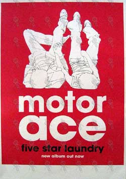 MOTOR ACE - 'Five Star Laundry' Album Poster - 1