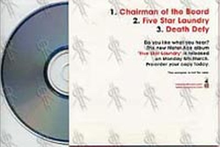 MOTOR ACE - Five Star Laundry - Tracks From - 2