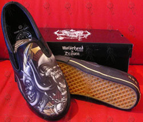 Totem Design Black Slip-On Mens Shoes