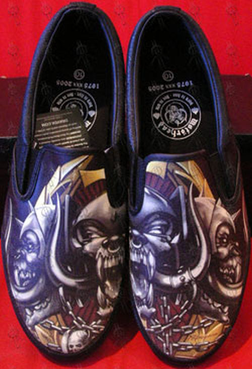 Totem Design Black Slip-On Mens Shoes