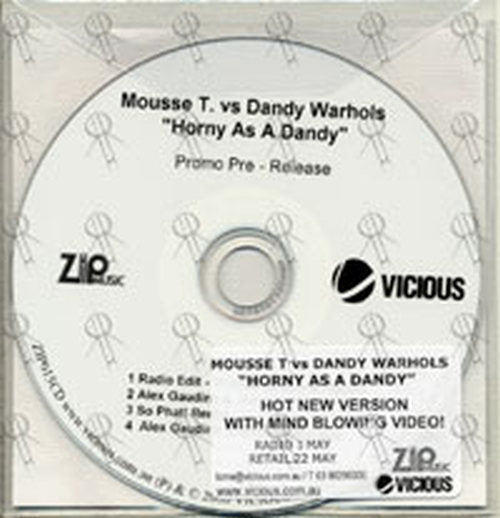 MOUSSE T vs THE DANDY WARHOLS - Horny As A Dandy - 2