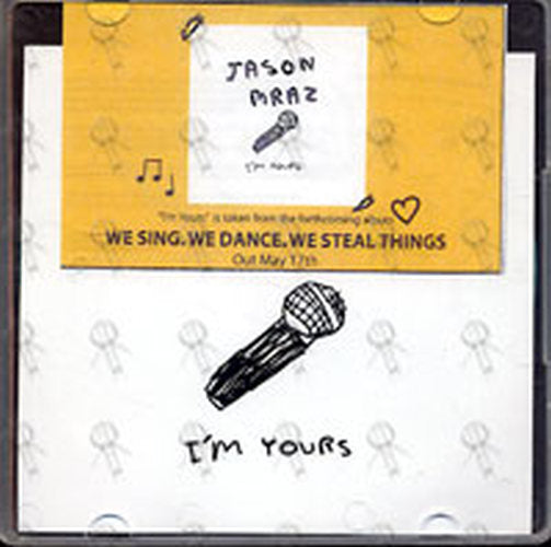 MRAZ-- JASON - I&#39;m Yours - 1