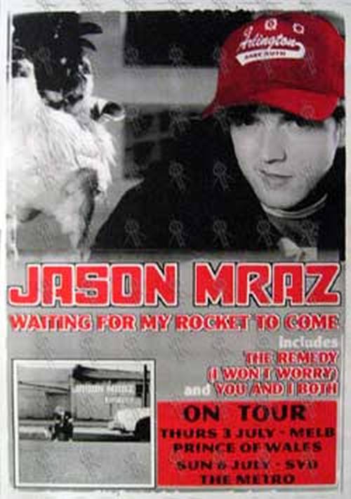 MRAZ-- JASON - &#39;Waiting For My Rocket To Come&#39; Album Poster - 1
