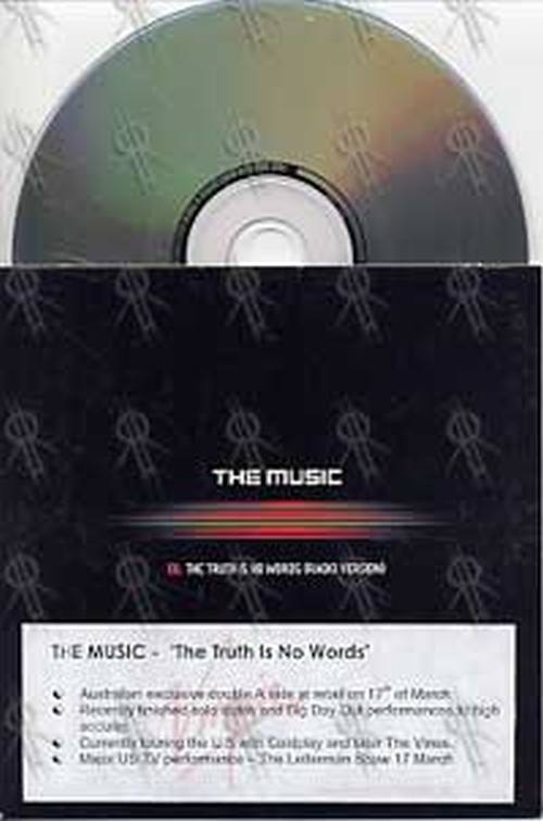 MUSIC-- THE - The Truth Is No Words - 2