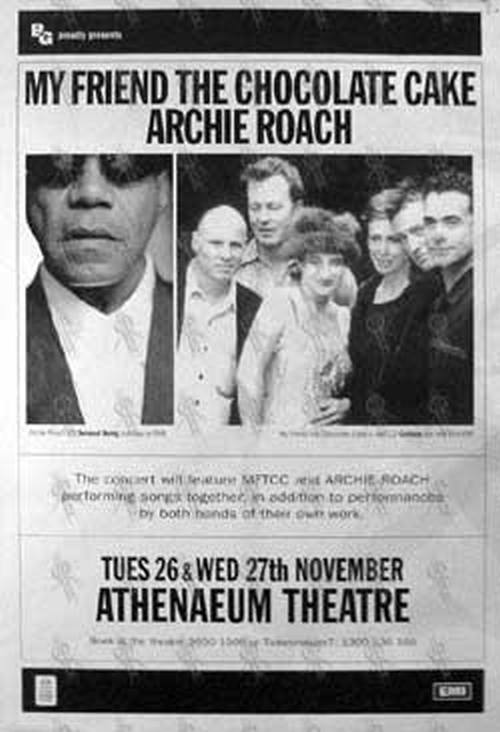 MY FRIEND THE CHOCOLATE CAKE|ARCHIE ROACH - &#39;Athenaeum Theatre