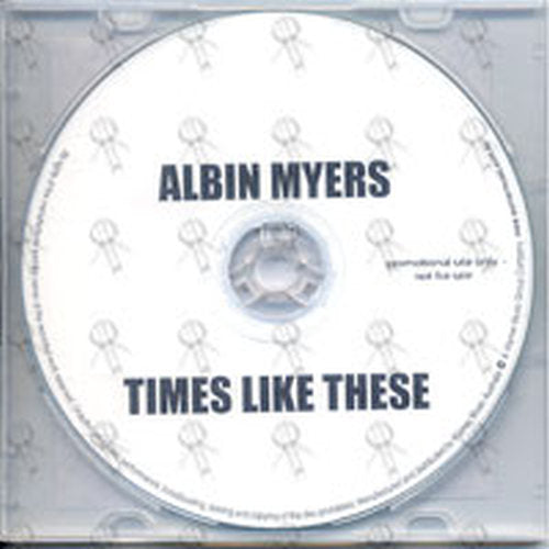 MYERS-- ALBIN - Times Like These - 2