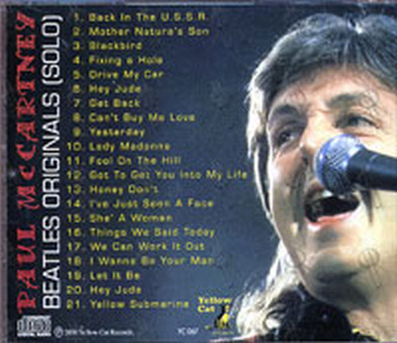 McCARTNEY-- PAUL - Beatles Originals (Solo) - 2