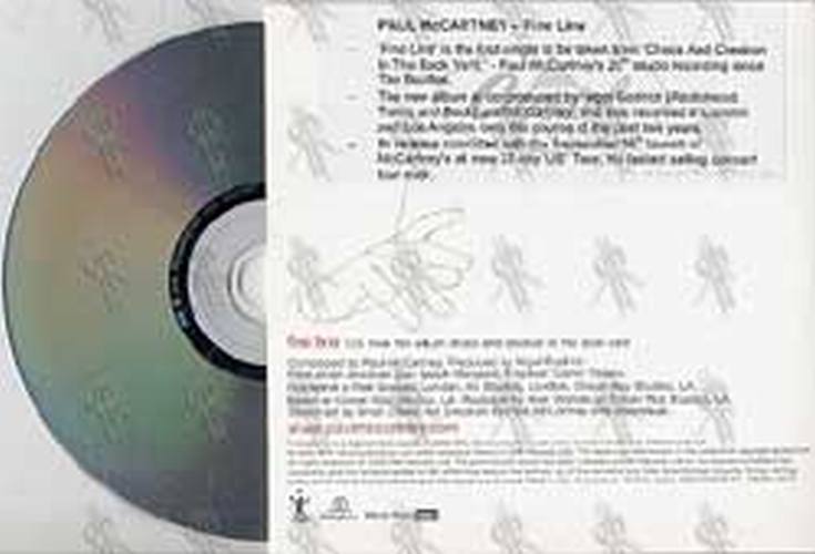 McCARTNEY-- PAUL - Fine Line - 2
