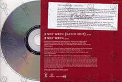 McCARTNEY-- PAUL - Jenny Wren - 2