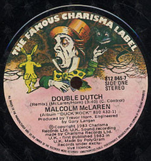 McLAREN-- MALCOLM - Double Dutch / She's Looking Like A Hobo - 2