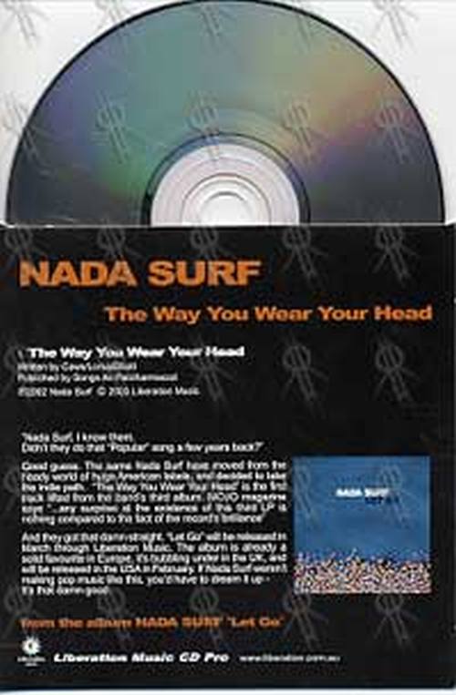 NADA SURF - The Way You Wear Your Head - 2