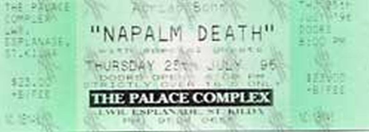 NAPALM DEATH - The Palace Complex