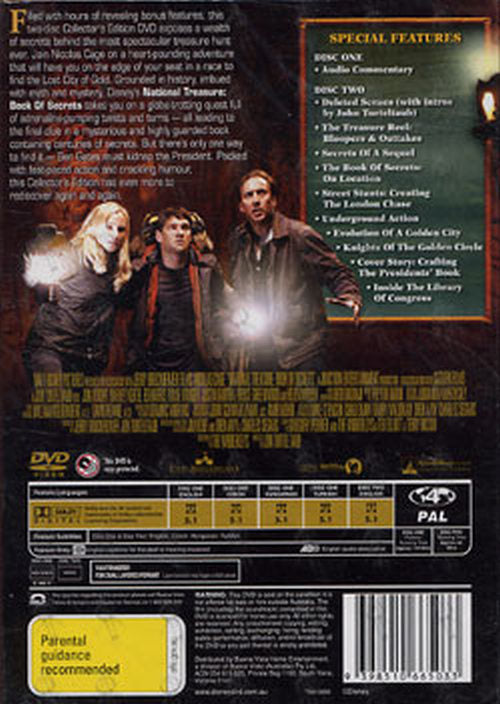 NATIONAL TREASURE - National Treasure 2 - 2