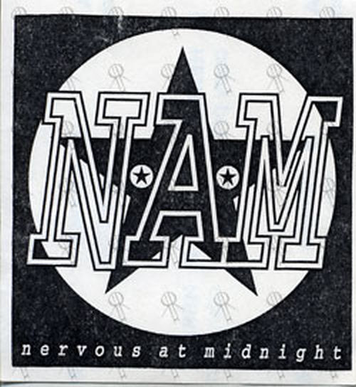 NERVOUS AT MIDNIGHT - Sticker - 1